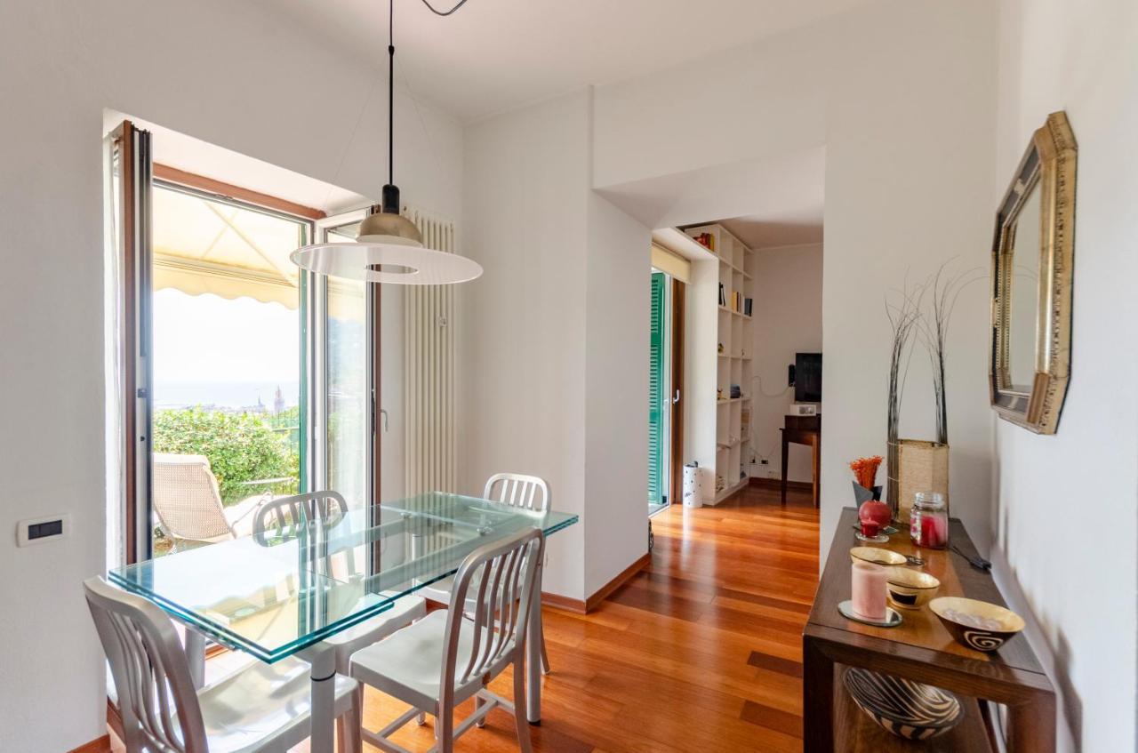 Joivy Inviting Flat With Garden And Sea View In Rapallo Exteriér fotografie
