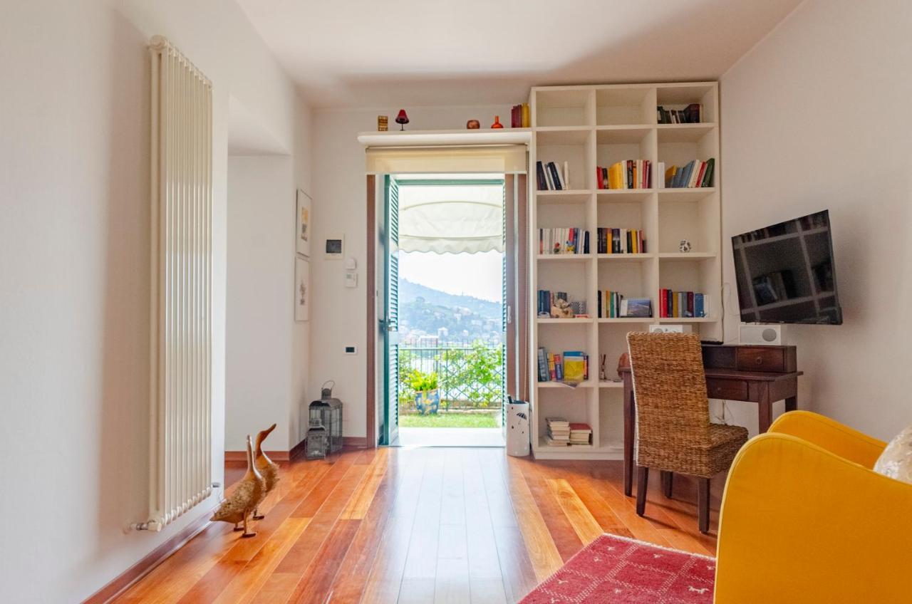 Joivy Inviting Flat With Garden And Sea View In Rapallo Exteriér fotografie