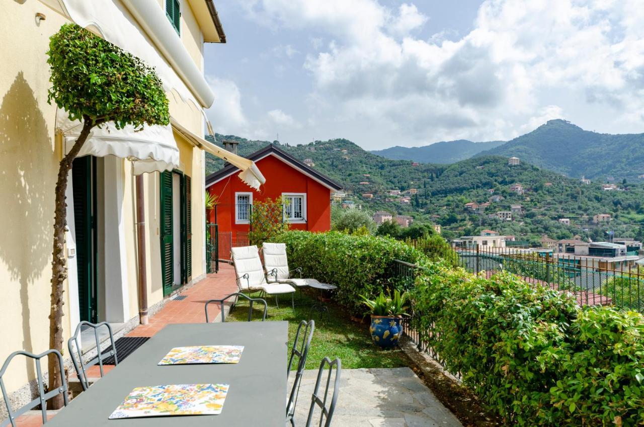 Joivy Inviting Flat With Garden And Sea View In Rapallo Exteriér fotografie